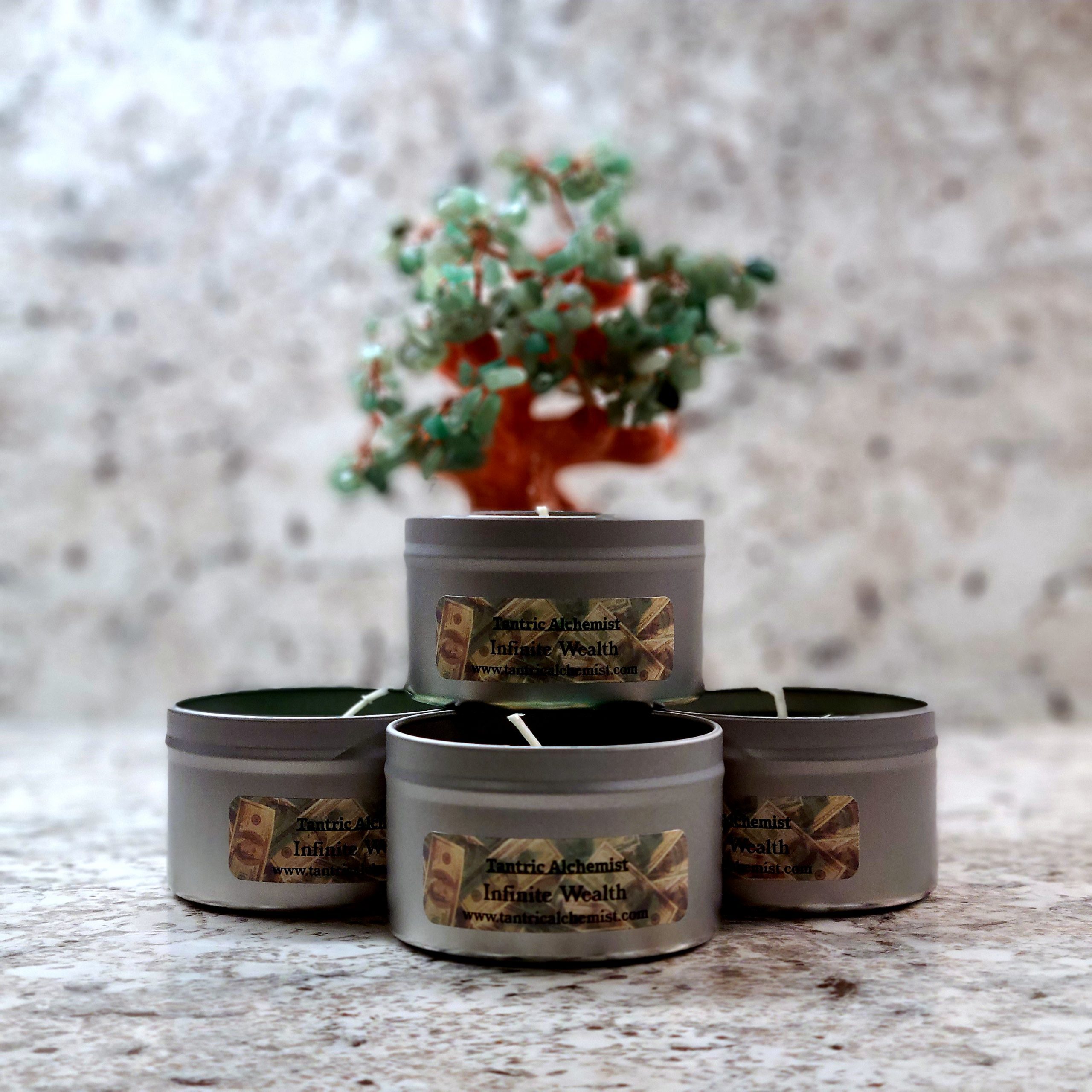 Infinite Wealth Candle The Alchemist