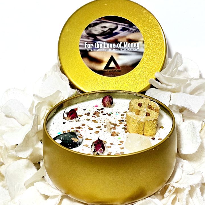 For the Love of Money Candle The Alchemist