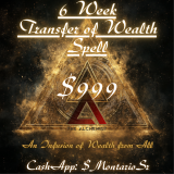 Personal Transfer of Wealth Spell