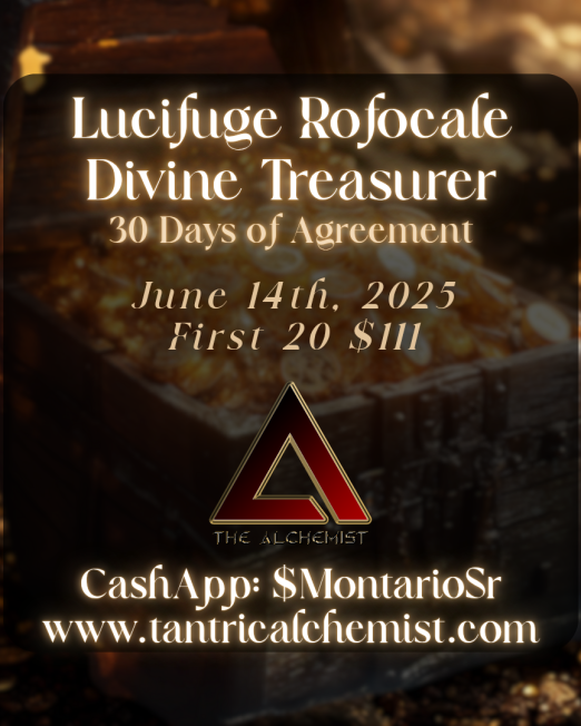 Lucifuge Rofocale: 30 Days of Agreement