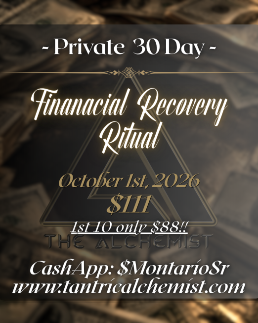 30 Day Financial Recovery Ritual